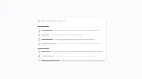 CommandPalette preview